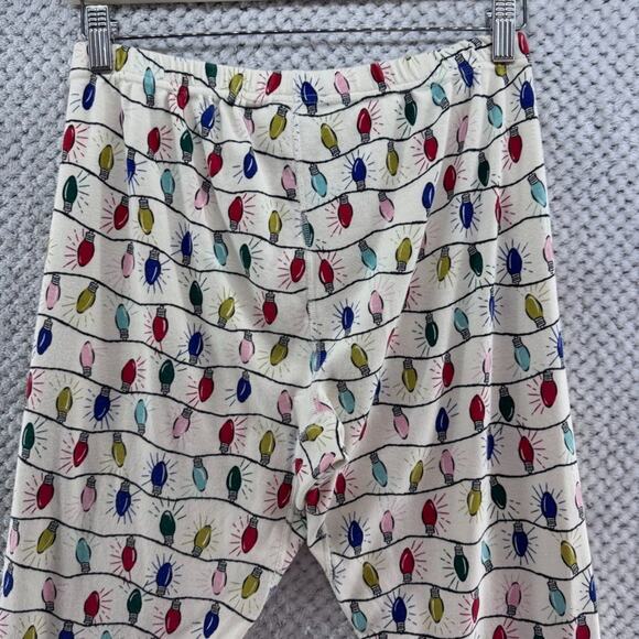 Hanna Andersson Pajama Pants Womens M Green Cream Christmas Bundle Pullon Fitted - Picture 16 of 16